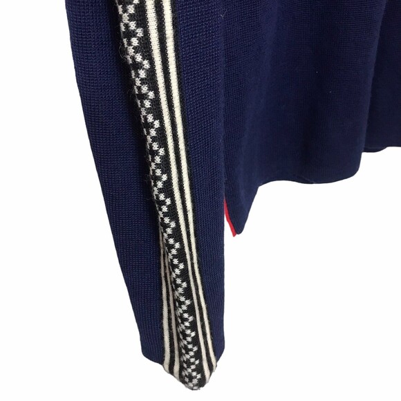 vintage obermeyer sweater mens Med 1/2 Zip Wool Blend - Picture 6 of 7